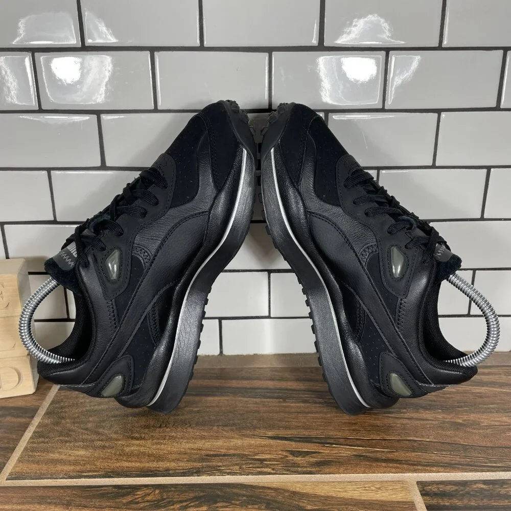 Puma Street Rider S Militia Jr Youth Boys Size 5C Shoes Black Athletic Sneakers